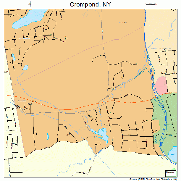 Crompond, NY street map