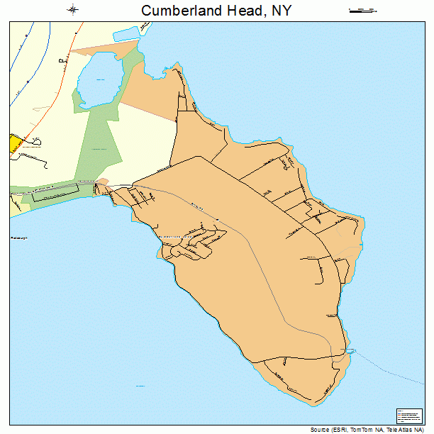 Cumberland Head, NY street map