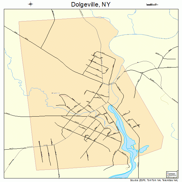 Dolgeville, NY street map