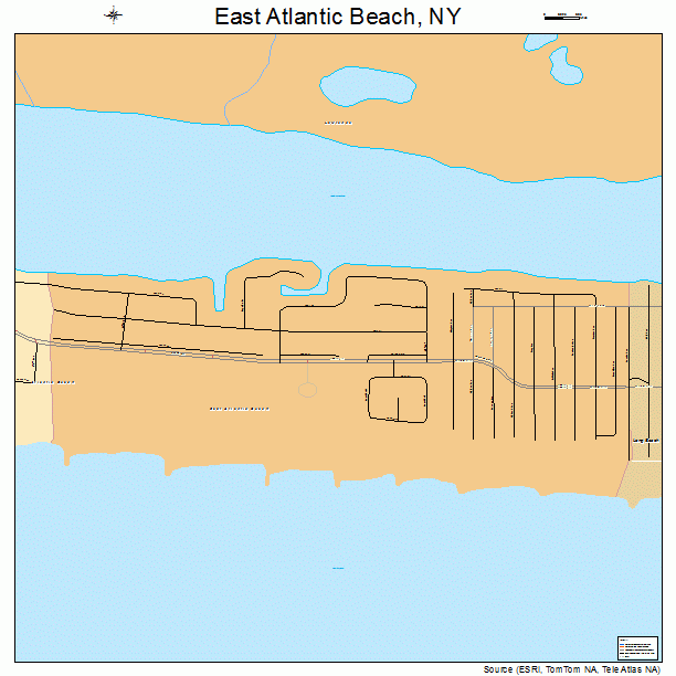 East Atlantic Beach, NY street map