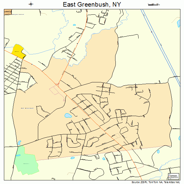 East Greenbush, NY street map