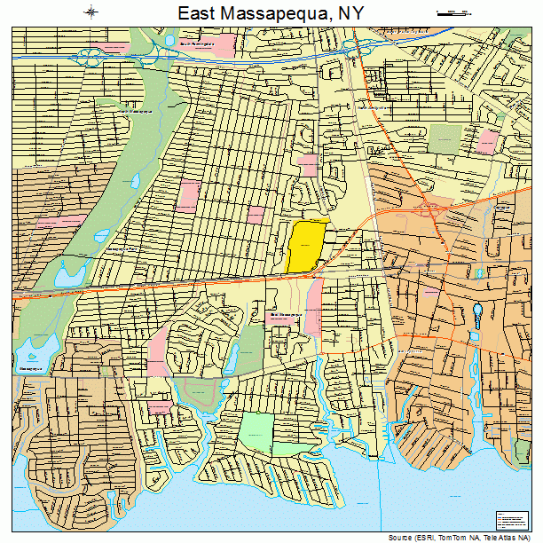 East Massapequa, NY street map