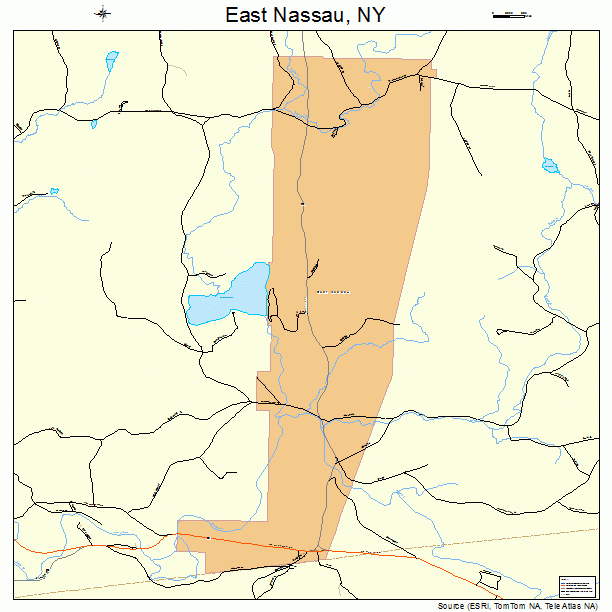 East Nassau, NY street map