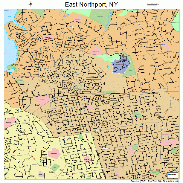 East Northport, NY street map