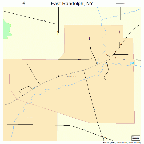 East Randolph, NY street map