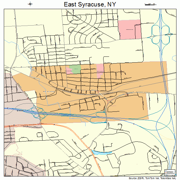 East Syracuse, NY street map