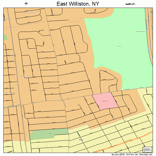 East Williston, NY street map