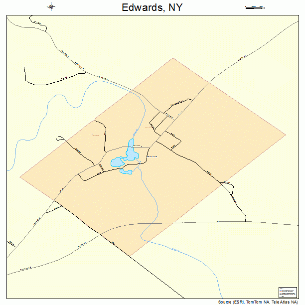 Edwards, NY street map