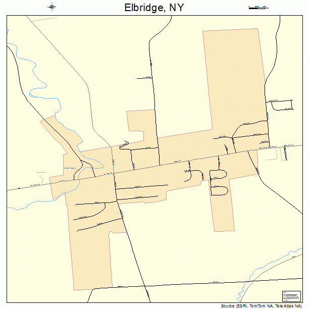 Elbridge, NY street map