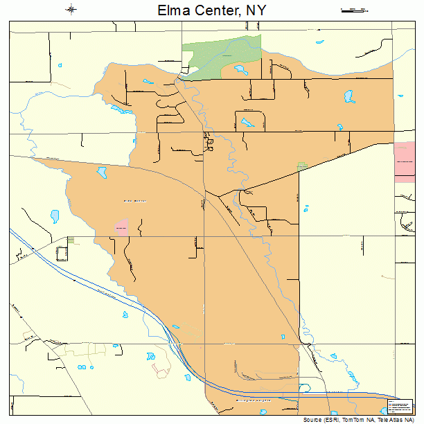 Elma Center, NY street map