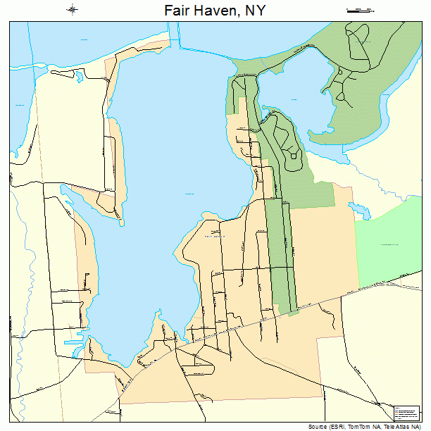 Fair Haven, NY street map