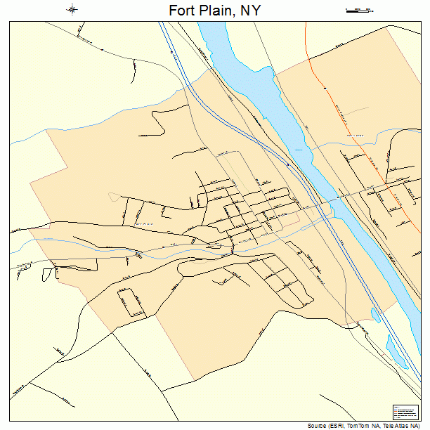 Fort Plain, NY street map