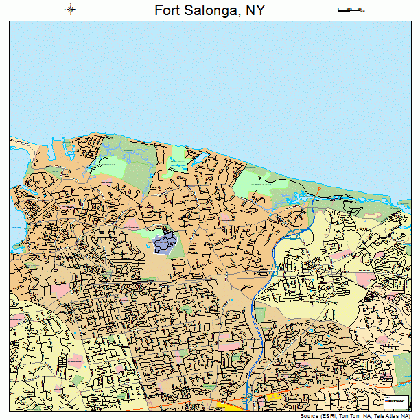 Fort Salonga, NY street map