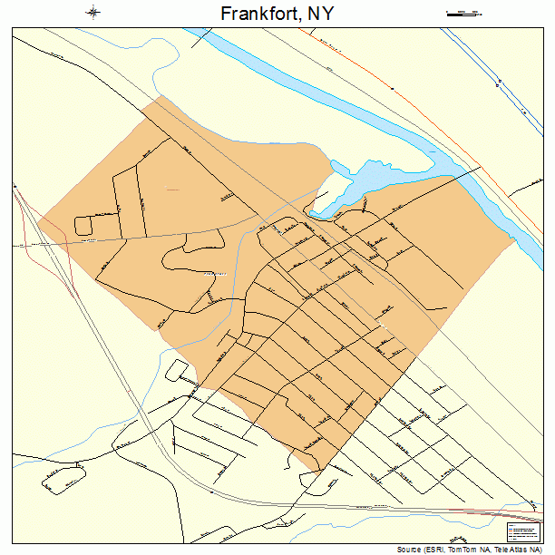 Frankfort, NY street map