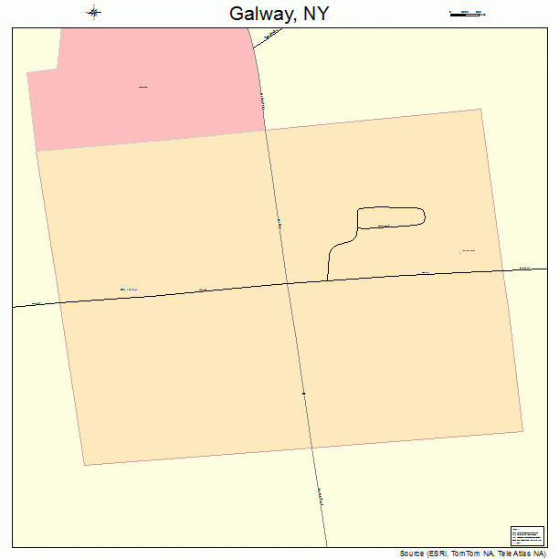 Galway, NY street map