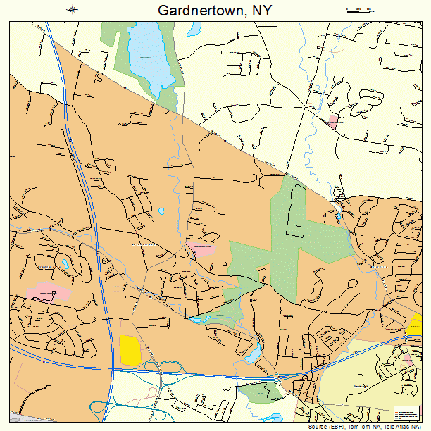 Gardnertown, NY street map