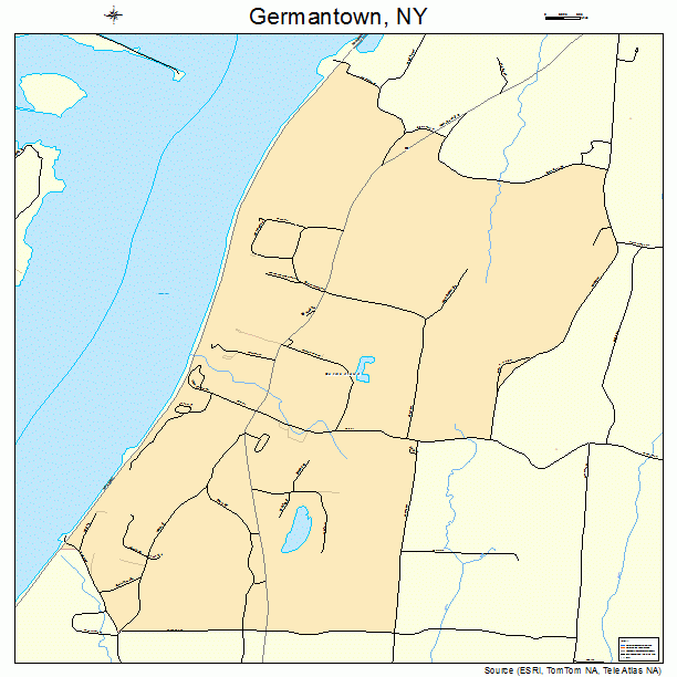 Germantown, NY street map