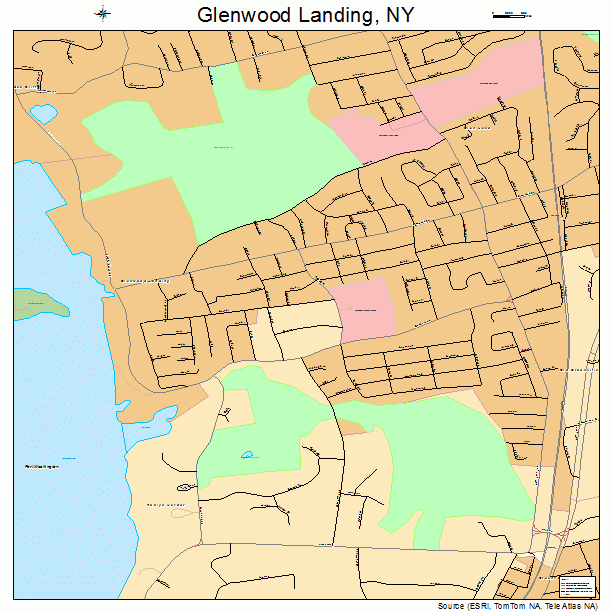 Glenwood Landing, NY street map