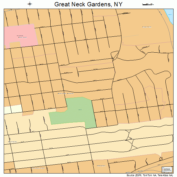 Great Neck Gardens, NY street map