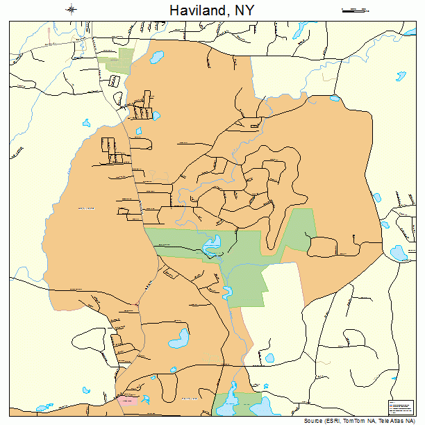 Haviland, NY street map