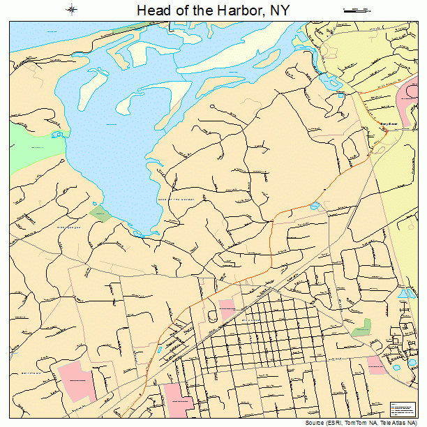 Head of the Harbor, NY street map