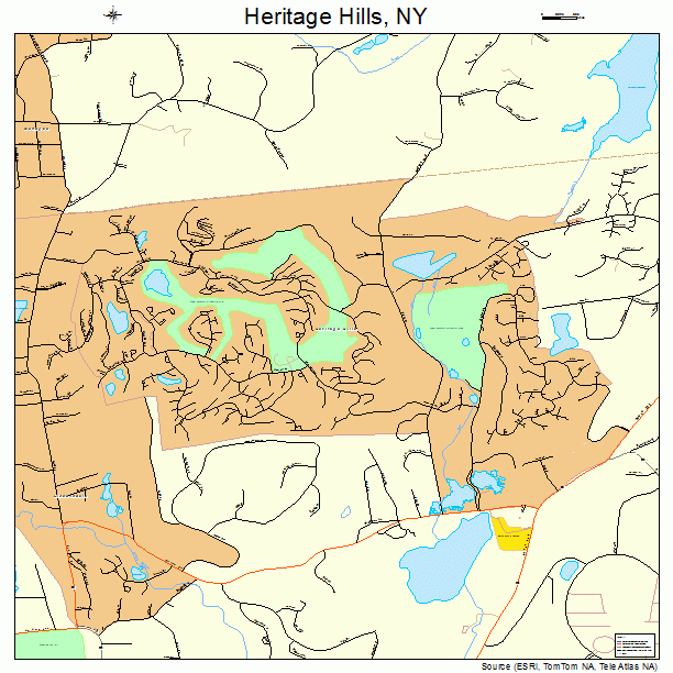 Heritage Hills, NY street map