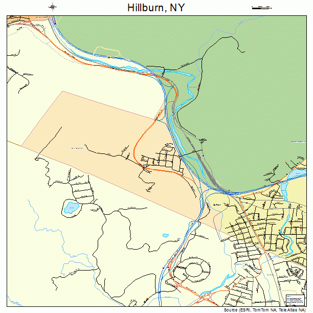 Hillburn, NY street map
