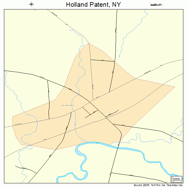 Holland Patent, NY street map