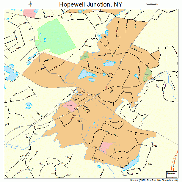 Hopewell Junction, NY street map