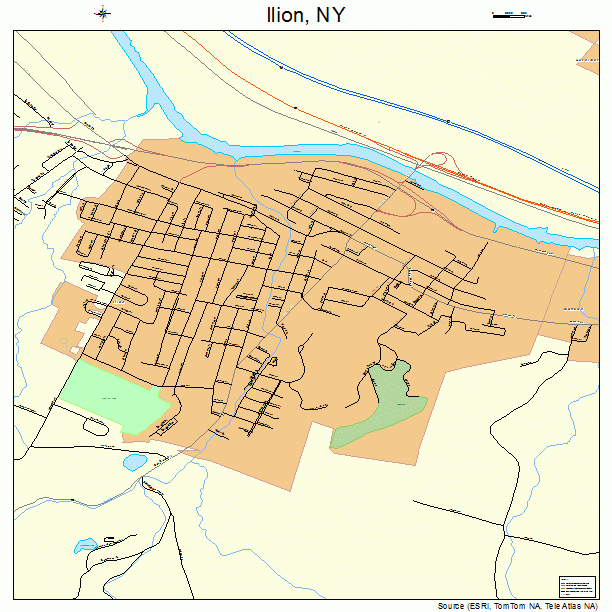 Ilion, NY street map