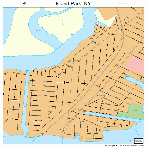 Island Park, NY street map