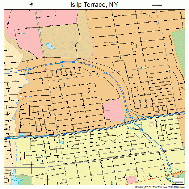 Islip Terrace, NY street map