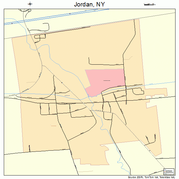 Jordan, NY street map