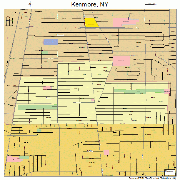 Kenmore, NY street map