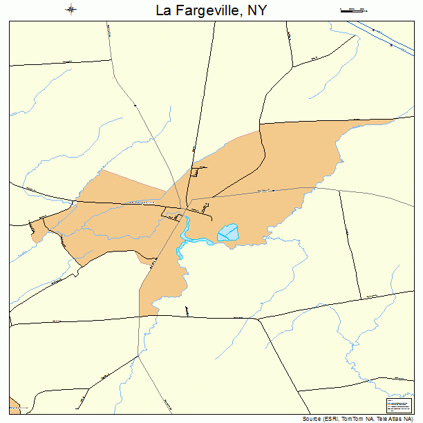 La Fargeville, NY street map