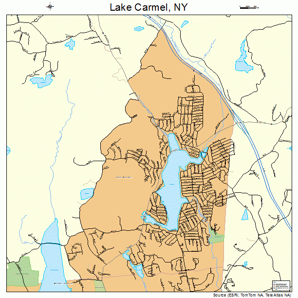 Lake Carmel, NY street map