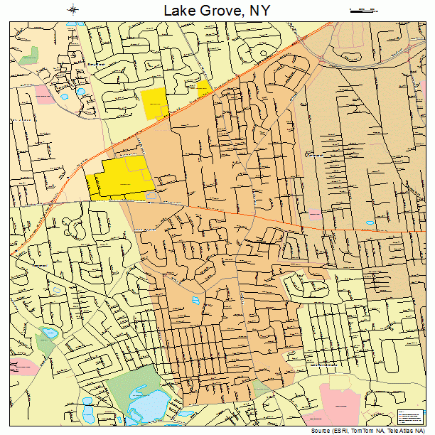 Lake Grove, NY street map