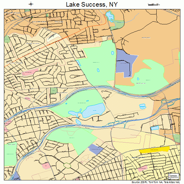 Lake Success, NY street map
