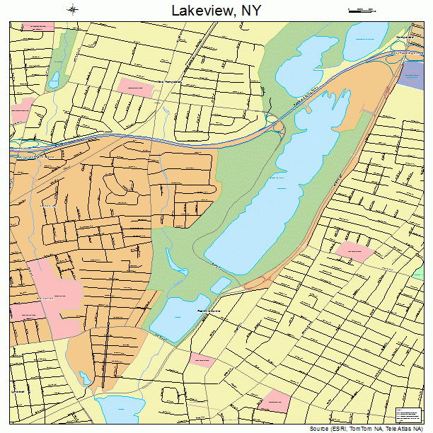 Lakeview, NY street map