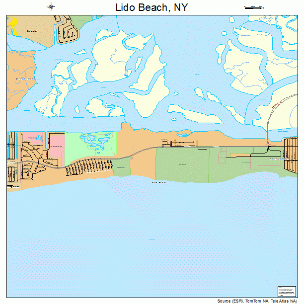 Lido Beach, NY street map