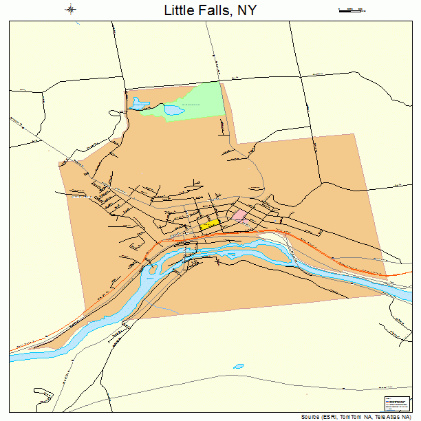 Little Falls, NY street map