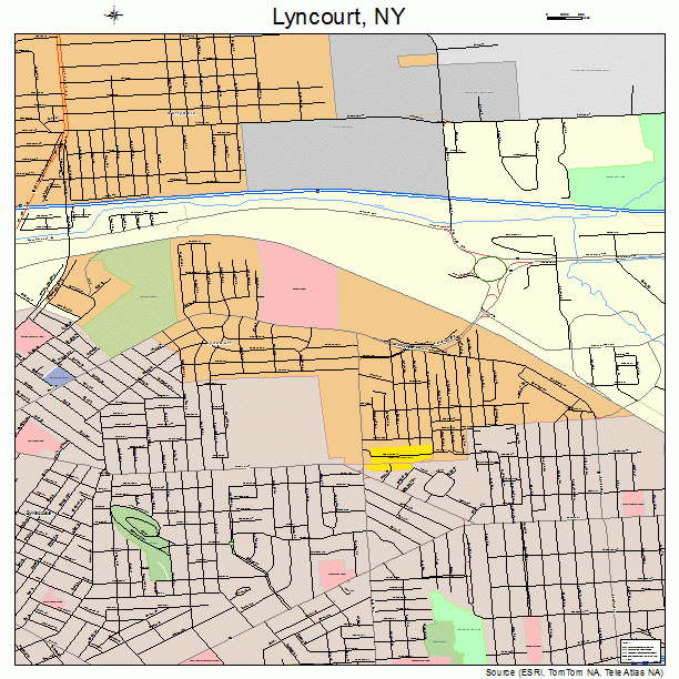 Lyncourt, NY street map