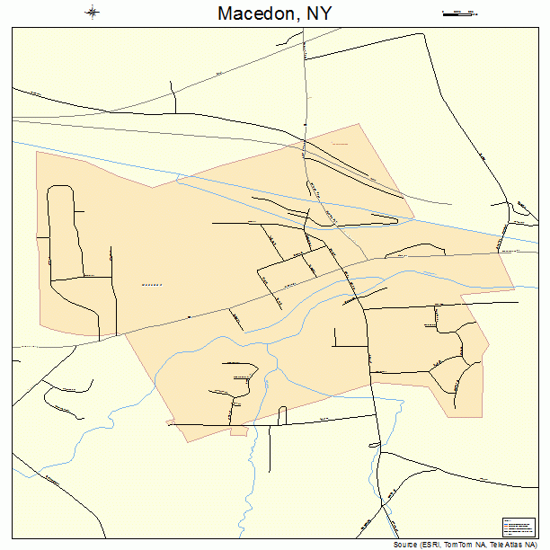 Macedon, NY street map
