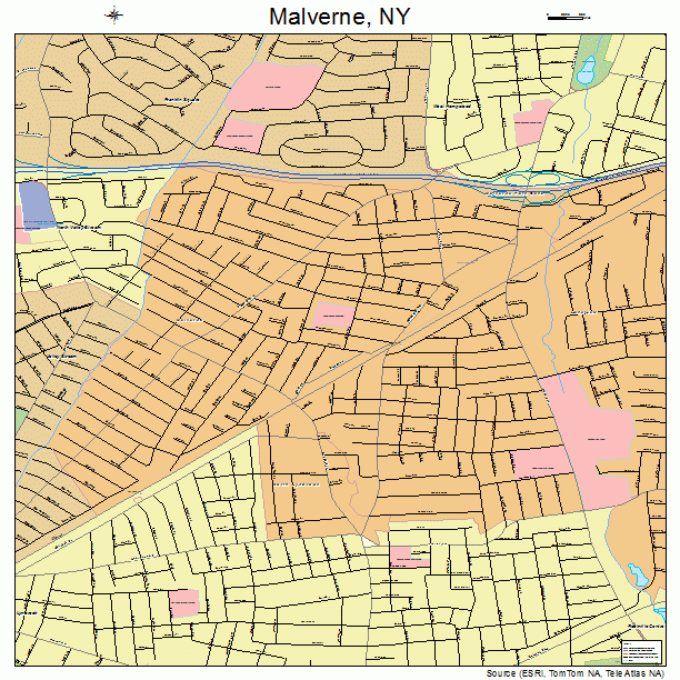 Malverne, NY street map