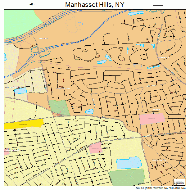 Manhasset Hills, NY street map