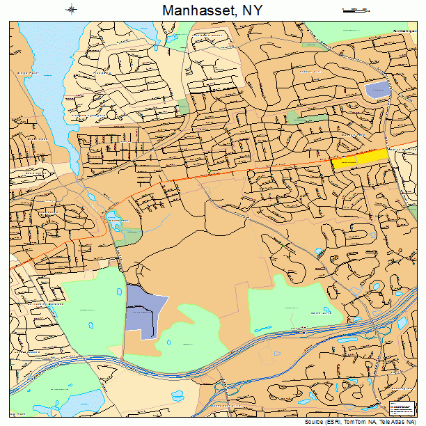 Manhasset, NY street map