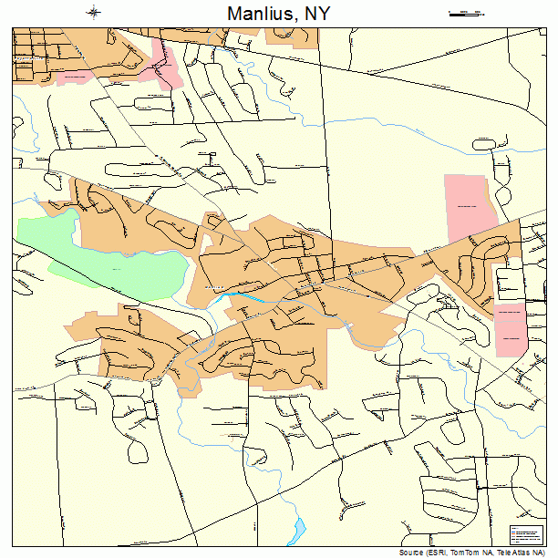 Manlius, NY street map