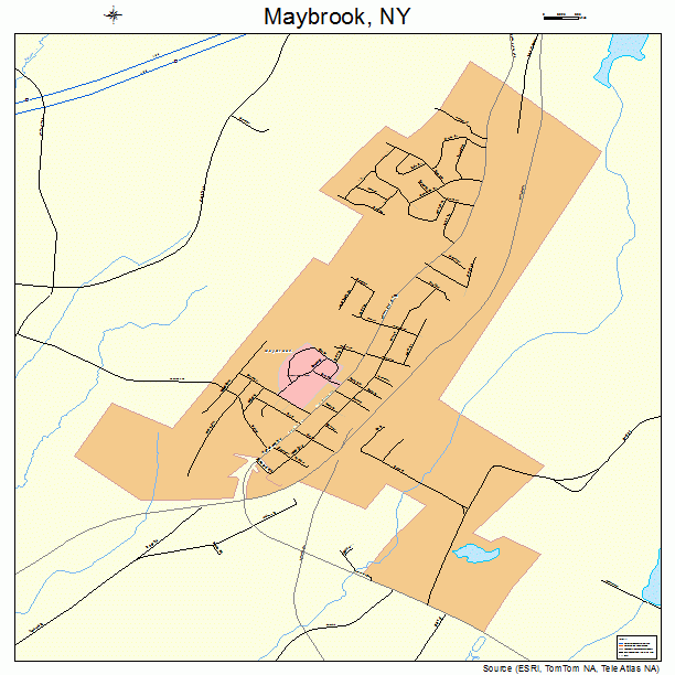 Maybrook, NY street map