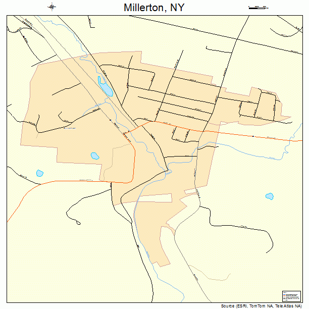 Millerton, NY street map