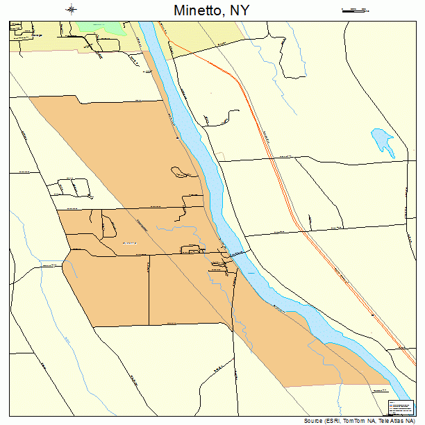 Minetto, NY street map